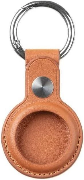 Tactical AirTag Beam Leather rudos spalvos