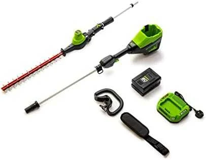 Greenworks gyvatvorių žirklės GD60PHT51, 60V, be akumuliatoriaus ir kroviklio