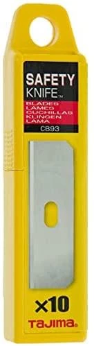 Atsarginės geležtės TAJIMA CB93 18mm, 10vnt.