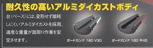 Tajima oblius gipso kartono plokščių briaunų apdirbimui 45°, 180mm