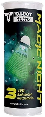 Badmintono plunksniukai Talbot Torro Magic Night, Led, 479123