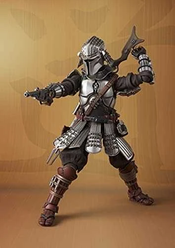 Tamashii Nations Star Wars Ronin Mandalorian Beskar Armor & Grogu figure 18cm