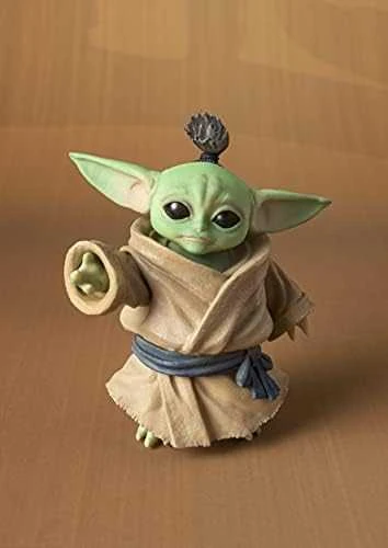 Tamashii Nations Star Wars Ronin Mandalorian Beskar Armor & Grogu figure 18cm