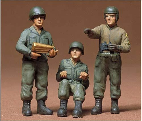 Tamiya – JAV savaeigis AA pistoletas M42 Duster su 3 figūromis, 1/35, 35161