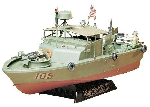 Tamiya – JAV karinio jūrų laivyno PBR 31 Mk.II patrulinio laivo upė „Pibber“, 1/35, 35150
