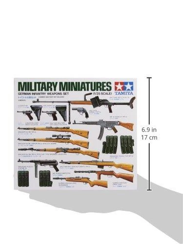 Tamiya Vokiečių pėstininkų ginklų rinkinys 1/35 (35111)