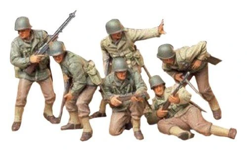 Tamiya JAV armijos pėstininkų šturmo figūrėlės 1/35