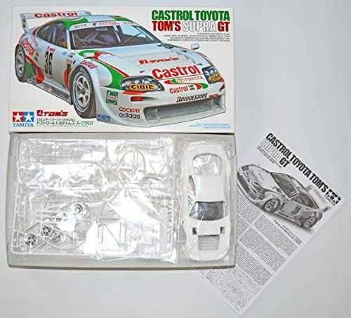 Tamiya Castrol Toyota Tom's Supra GT 1/24 surenkamas modelis 24163