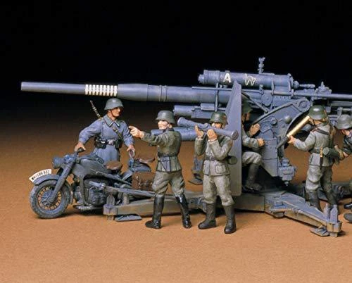 Tamiya - German 88mm Gun FlaK 36/37, 1/35, 35017