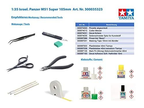 Tamiya 35323 Izraelio M51 tankas 1/35 plastikinis rinkinys