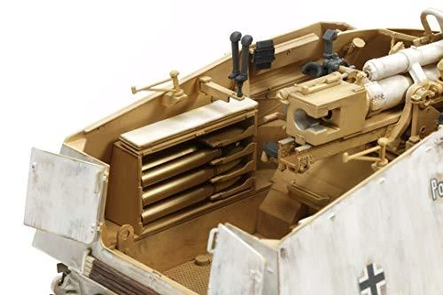 Tamiya Nashorn tankų naikintuvas 8.8 cm Pak43/1, Sd.Kfz.164, 1/35 modelis