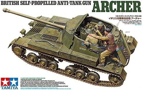 Tamiya – Didžiosios Britanijos savaeigių prieštankinių ginklų lankininkas, 1/35, 35356