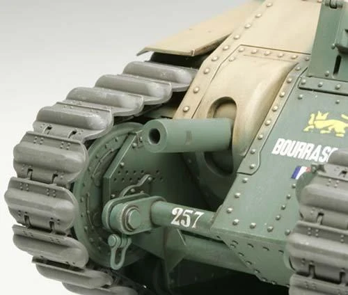 Tamiya prancūzų tankas B1 bis 1/35 plastikinis surenkamas modelis