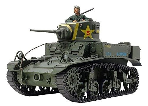 Tamiya M3 Stuart lengvasis tankas 1/35 vėlyvosios gamybos plastikinis rinkinys