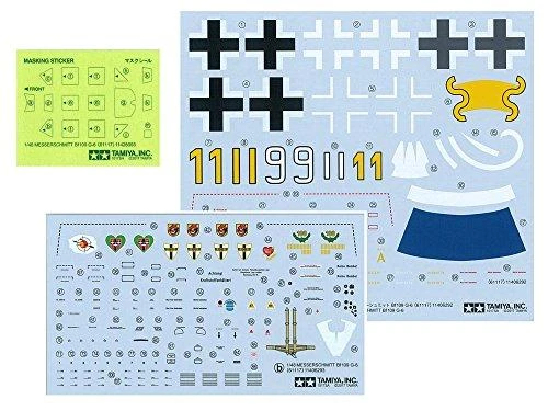 Tamiya Messerschmitt Bf 109 G-6 1/48 plastikinis surenkamas lėktuvo modelis