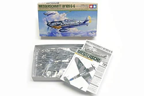 Tamiya Messerschmitt Bf 109 G-6 1/48 plastikinis surenkamas lėktuvo modelis
