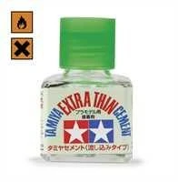 Tamiya Ypač skysti klijai, 40ml, 87038