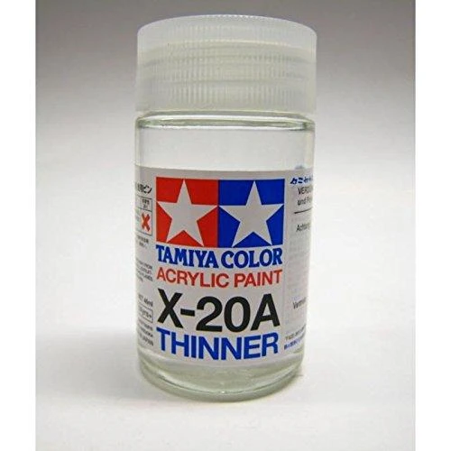 Tamiya - X-20A Acrylic thinner akrilinių dažų skiediklis, 46ml
