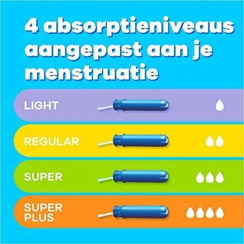 Tampax Compak Regular tamponai 38 vnt