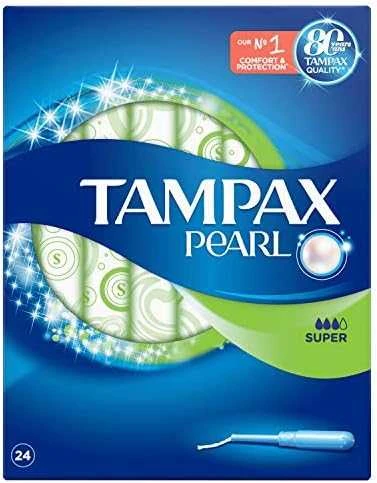 Tampax Pearl Súper 24 vienetai