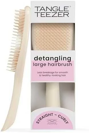 Tangle Teezer The Ultimate Detangler Large Vanilla Latté – plaukų šepetys lengvam išnarpliojimui