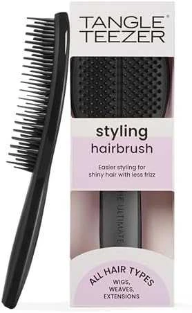 Plaukų šepetys Tangle Teezer Wet Detangler The Ultimate Styler Jet Juodas, juodos spalvos