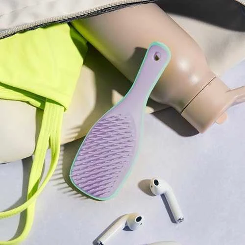 Tangle Teezer TANGLE TEEZER_The Wet Detangler Mini Wisteria Leaf plaukų šepetys