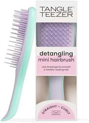 Tangle Teezer TANGLE TEEZER_The Wet Detangler Mini Wisteria Leaf plaukų šepetys
