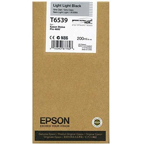 Epson T6539 | Rašalo kasetė | Šviesus šviesus Juodas