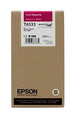 EPSON Ink T6533 Vivid Magenta, skirta Stylus Pro 4900