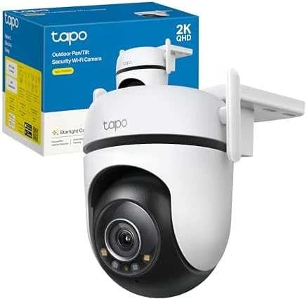 TP-LINK | Pan/Tilt Security Wi-Fi kamera | Tapo C520WS | Kupolas | 4 MP | 3,18 mm/F1,6 | IP66 | H.264 | „MicroSD“, iki 512 GB