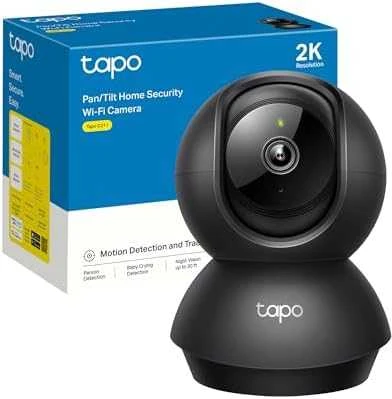 TP-LINK | Namų apsaugos Wi-Fi kamera su pasukama/pakreipiama funkcija | Tapo C211 | PTZ | 3 MP | 3,83 mm | H.264 | Micro SD, maks. 512 GB