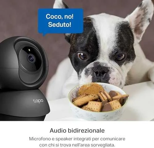 TP-LINK | Namų apsaugos Wi-Fi kamera su pasukama/pakreipiama funkcija | Tapo C211 | PTZ | 3 MP | 3,83 mm | H.264 | Micro SD, maks. 512 GB