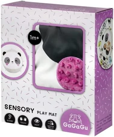 TM Toys Lavinimo kilimėlis panda GaGaGu 90 cm su tekstūromis