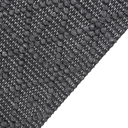 Beliani Kilimas ALUCRA Juodas 160 x 230 cm Vilna