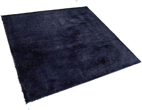 Beliani Shaggy kilimas EVREN tamsiai mėlynas 200 x 200 cm