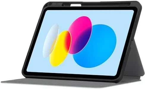 TARGUS CLICKIN DĖKLAS, SKIRTAS „IPAD“ (10 GEN.) 10,9 col. – Sidabrinis