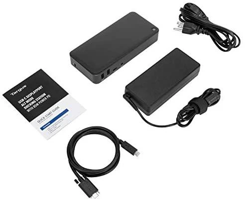 TARGUS USB-C MULTI-FUNCTION DISPLAYPORT ALT. MODE TRIPLE VIDEO DOCKING STATION WITH 85W POWER