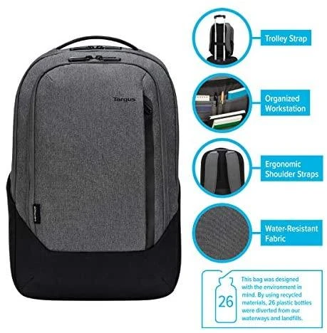 TARGUS CYPRESS ECO SLIPCASE 14" Pilkas
