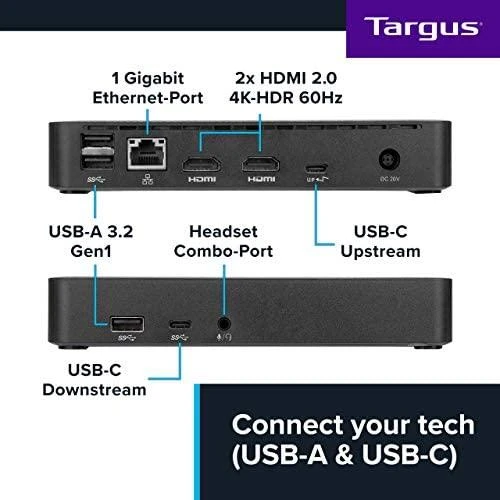 TARGUS USB-C DUAL 4K DOCK WITH 65PD