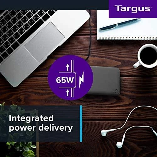TARGUS USB-C DUAL 4K DOCK WITH 65PD