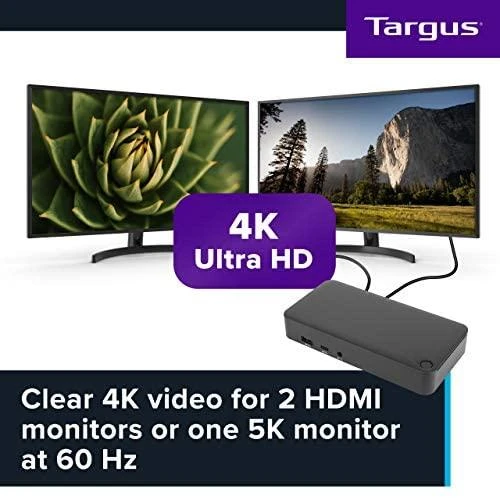 TARGUS USB-C DUAL 4K DOCK WITH 65PD