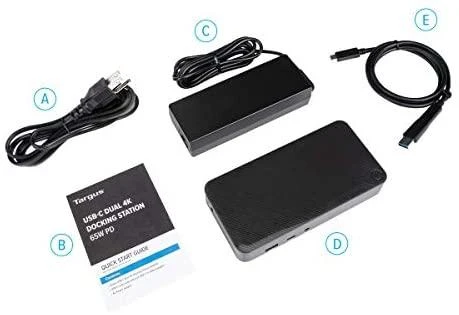 TARGUS USB-C DUAL 4K DOCK WITH 65PD
