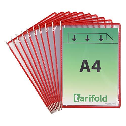 Tarifold **Įmautės informacinei vartomai sistemai, 10vntraudonos*