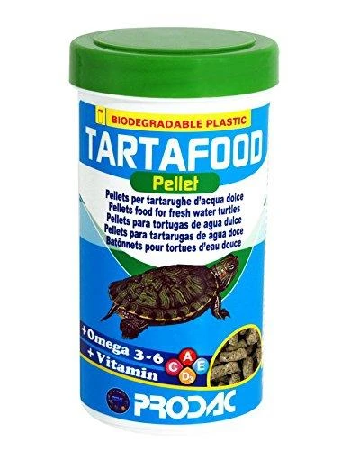 Prodac TartaFood Pellet granulės dideliems ir vidutiniams vandens vėžliams 250ml/75g