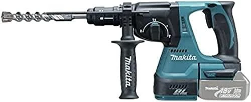 Akumuliatorinis perforatorius Makita DHR243ZJ, lagaminas, be akumuliatoriaus ir kroviklio