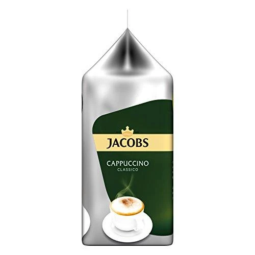Kavos kapsulės Tassimo Cappuccino Classico (suderinamos su Bosch Tassimo kapsuliniais kavos aparatais), 8+8 vnt.
