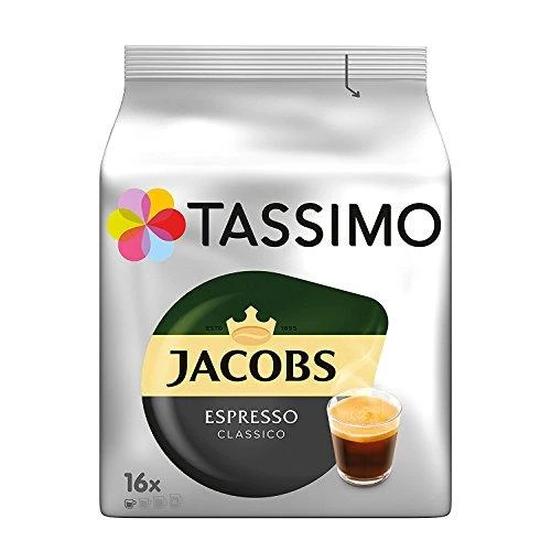 Tassimo kapsulės 16 vnt Jacobs Espresso Classico 118,4g