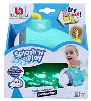 BB JUNIOR vonios žaislas Splash 'N Play Submarine Projector, 16-89001