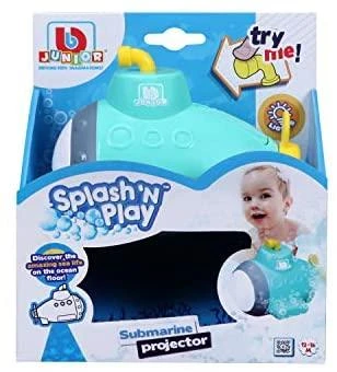 BB JUNIOR vonios žaislas Splash 'N Play Submarine Projector, 16-89001